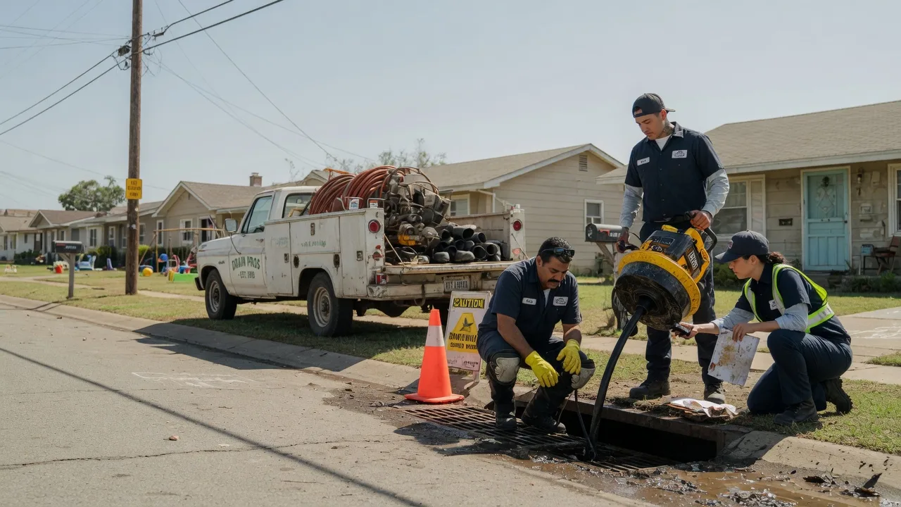 Drain Cleaning in Vinson, OK near me